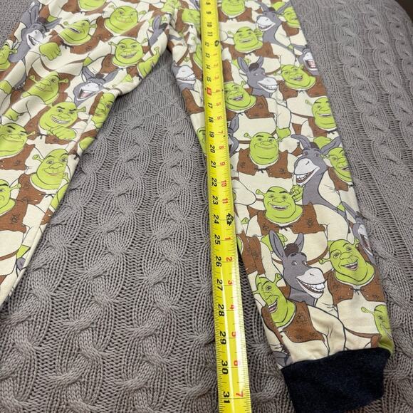 Peter Alexander Shrek Print Pajama Set ~ Youth 10 - Picture 10 of 13